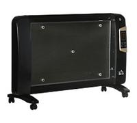 HOMCOM Heater Freestanding 1000 W Black