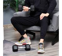 Hexagonal Dumbbells Kit Weight Lifting Exercise for Home Fitness HOMCOM Black Standard