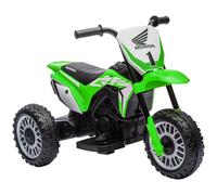HOMCOM Honda CRF450RL Licensed 6V Kids Electric Motorbike with Horn - Green