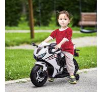 HOMCOM Honda Licensed 6V Kids Electric Motorbike for Ages 3-5 Years White