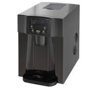 HOMCOM Ice Maker Machine And Water Dispenser No Plumbing Required Black | TJ Hughes