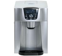Homcom Ice Maker Machine And Water Dispenser No Plumbing Required In Silver Silver