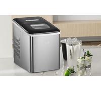 Homcom Ice Cube Maker Stainless Steel Black