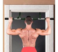 HOMCOM Indoor Fitness Door Horizontal Bar Pull-ups Home Gym Upper Body Workout | TJ Hughes