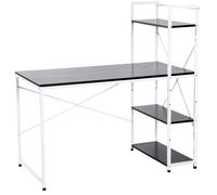 Homcom Industrial Computer Desk With Storage