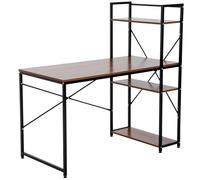 Homcom Industrial Computer Desk With Storage