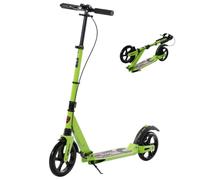 HOMCOM Foldable Dual Brake System, Shock Mitigation System in Green HOMCOM Green