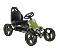 HOMCOM Go Kat Ride on Race Kids Childen Hand Bake Pedal Poweed Adjustable EVA Ty