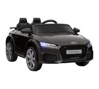 HOMCOM 12V Battery Licensed Audi TT RS Ride-On Car w/ Headlight, Black
