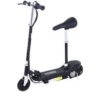 HOMCOM Kids Electric Ride On eScooter Motorbike 120w 2 x 12V - Black | TJ Hughes