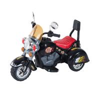 HOMCOM Kids Electric Ride On Motorbike Chopper Black 6V | TJ Hughes
