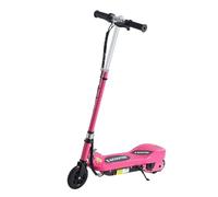HOMCOM Kids Electric Scooter, 5.5 Inch Foldable E Scooter for Ages 7-14, 120W Motor, Up to 12km/h, 10km Range, Adjustable Height, Pink