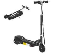 HOMCOM Kids Electric Scooter 5 in for Ages 7-14 Adjustable Height | Foldable Kids Scooter, 120W Motor, Up to 12km/h, 10km Range