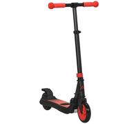 HOMCOM Height-Adjustable Folding Electric Scooter with Brake - Green, Green