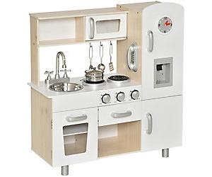 HOMCOM Kids Kitchen 350-082 White