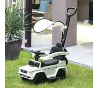 Homcom Benz G350 Ride-On Push Along Car White