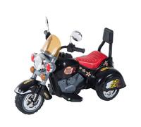 Homcom Kids Ride On Toy Car Motorbike Electric Scooter 6V Battery Operated Toy Trike-Black