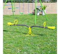 Homcom Kids Seesaw Swivel Teeter Totter Rotation Playground For 3-7 Years
