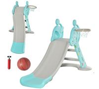 HOMCOM Kids Slide 1.5-4 years Blue 331-009