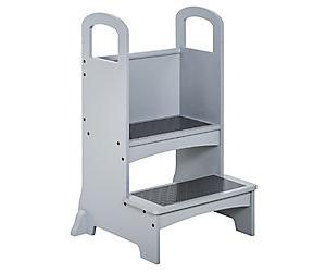 HOMCOM Kids Steps 800 x 400 x 400 mm Grey