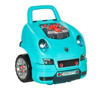 HOMCOM Kids Truck Engine Toy Set w/ Horn, Light, Car Key, for Ages 3-5 Years.