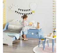 HOMCOM Storage Box 311-019 550 mm 1430 mm 600 mm Blue