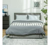 Homcom King Size Bed Frame With Storage And Adjustable Velvet Headboard