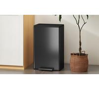 HomCom Kitchen Bin Selection: 30L Pedal Bin with Lid Removable Inner Bucket