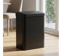 HOMCOM 40L Sensor Bin Soft Close Stainless Steel Kitchen Bin Black | Automatic Touchless Motion Sensor, Fingerprint Resistant, Hygienic Gyms, Home Office, Assembly Required
