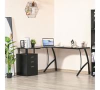 Grenville L-Shaped Corner Desk, Black
