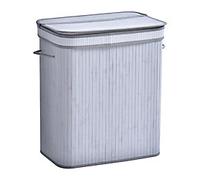 HOMCOM Laundry Basket 32 x 63 x 52 cm 100 L Grey