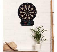 HOMCOM LED Dartboard Electronic Scoreboard 8 Players 27 Games Fun w/ 12 Darts