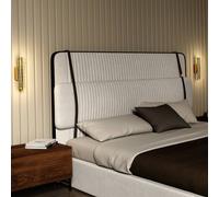 HOMCOM Led Wall Lamp 2 Pack, Modern Indoor Geometric Wall Light, Gold Tone - Gold Tone