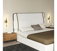 HOMCOM Led Wall Lamp 2 Pack, Modern Indoor Spiral Wall Light, Black - Black - Wall Lamp - 2