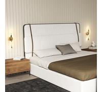 HOMCOM Led Wall Lamp 2 Pack, Modern Indoor Spiral Wall Light, Black - Gold Tone