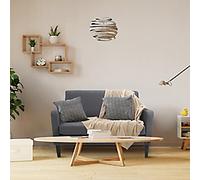 HOMCOM Loveseat Grey 5056602934286 1,220 x 720 x 740 mm