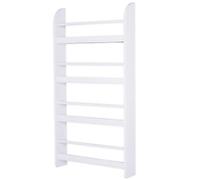 Homcom Magazine Holder White 590 x 120 x 1,130 mm