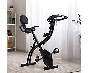 HOMCOM Magnetic Exercise Bike LCD