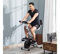 Magnetic Resistance Folding Exercise Bike, Grey