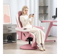 Homcom Manual Recliner Armchair Pu Sofa Chair With Footrest And Reclining