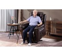 HomCom Massage Recliner Lift-Chair:Brown