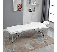 HOMCOM Massage Table 700-039V70WT 840 x 600 x 2150 mm White