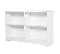 HOMCOM MDF (Medium-Density Fibreboard) Bookshelf 4 Shelves 1,195 x 295 x 765 mm