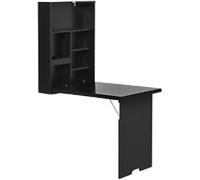 HOMCOM MDF (Medium-Density Fibreboard) Foldable Table 6 Shelves 945 x 650 x 1,470 mm