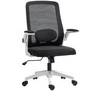 HOMCOM Mesh Back Adjustable Office Chair - Black