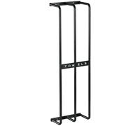 HOMCOM Metal Towel Rack Wall Mounted, 3 Bar Towel Rail for Bathroom, Black