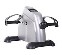 HOMCOM Mini Exercise Bike Fitness W/LCD Display, 9Wx 40Dx 31Hcm-Silver