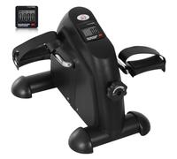 Homcom Mini Exercise Bike Portable Pedal Manual Machine Indoor Fitness Black