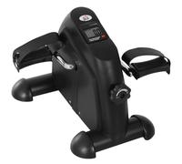 HOMCOM Mini Exercise Bike Portable Pedal Exerciser Arm Leg Cycle Gym Fitness LCD