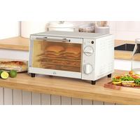 HomCom Mini Oven 9L Countertop Electric Grill: Silver